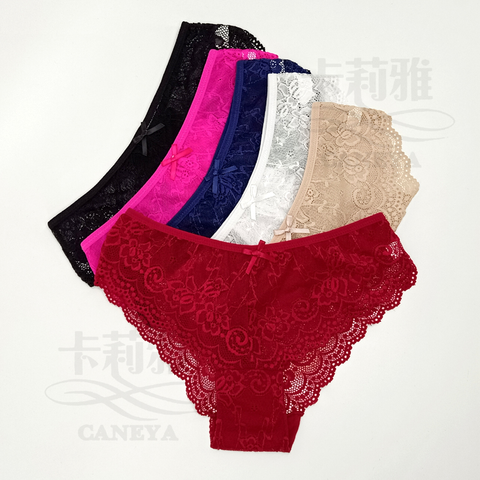 Factory Wholesale Full Brief Panties, Sexy Comfy Soft Lace Underwear