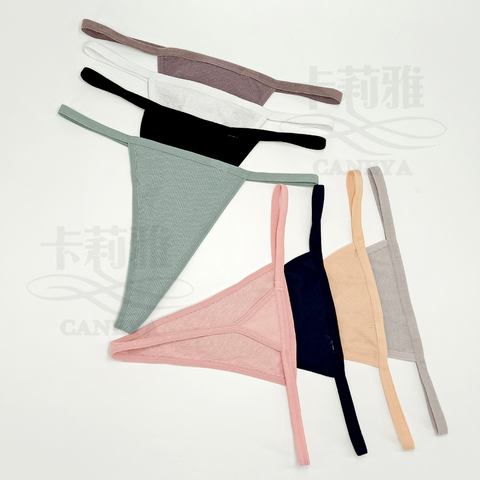 Tongs Underwear Women Cotton Panties Girls Thong