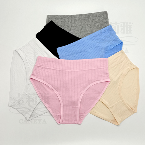 Fashion High Elastic Low-waist Comfy Breathable Seamless Underwear Women Panties 